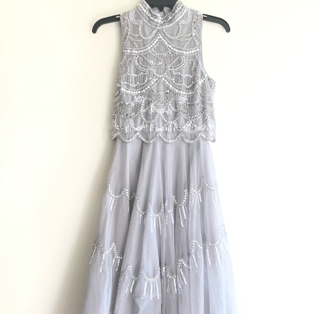 Gray Asos Prom Dress